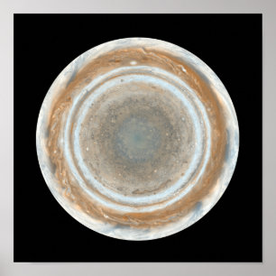 Póster Mapa de cor de Jupiter
