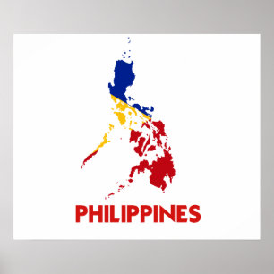 POSTER MAPA DE FILIPINAS
