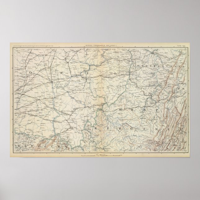 Póster Mapa de genes V (Frente)