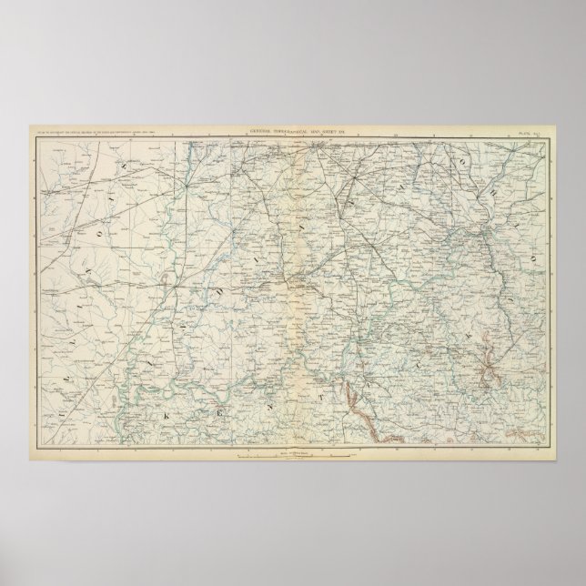 Póster Mapa de genes XVI (Frente)