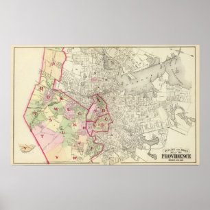 Poster Mapa de índice