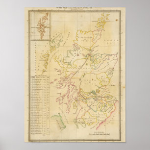 Póster Mapa de índice
