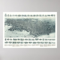 Mapa de Lynn, Massachusetts, de 1916