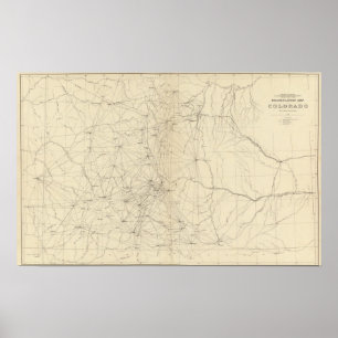 Poster Mapa de Triangulação do Colorado