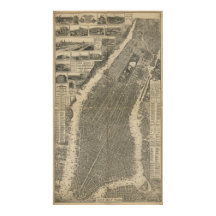 Mapa de Vintage do Nova Iorque (1879) 4
