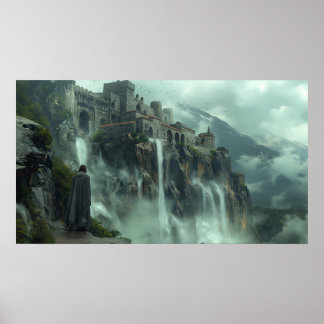 Poster Mapa do Cartaz de Decoração de Casa e Escritório O