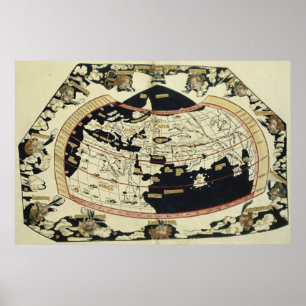 Poster Mapa do mundo