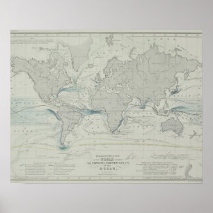 Poster Mapa do mundo 7