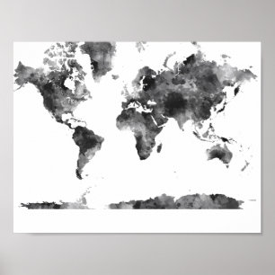 PÓSTER MAPA DO MUNDO BG3 -