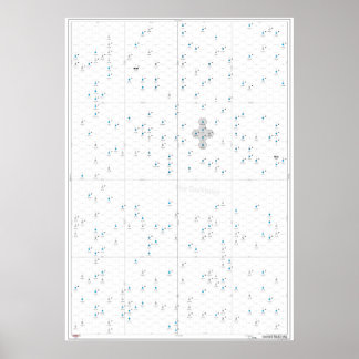 Póster Mapa do Setor de Clement