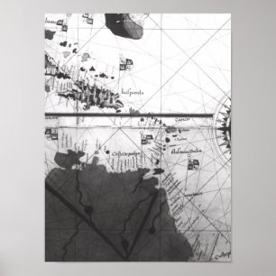 Póster Mapa dos países