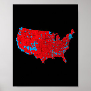 Poster Mapa Exato Dos Resultados Das Eleições 2024 1