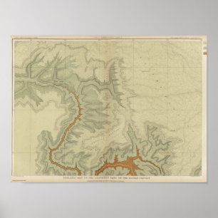 Póster Mapa geológico do do sul