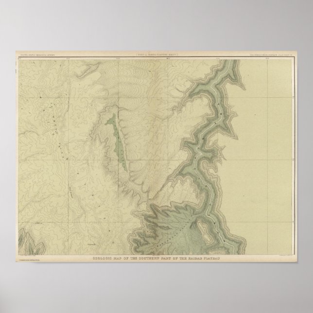 Poster Mapa Geológico Do Sul 3 (Frente)