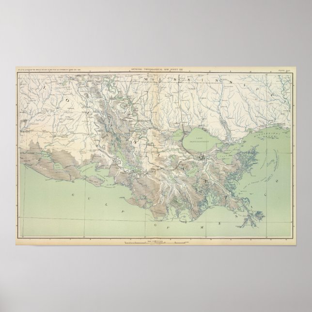 Poster Mapa geral XXI (Frente)