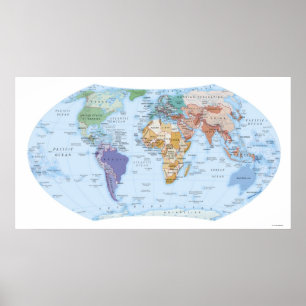 Poster Mapa Ilustrado 2