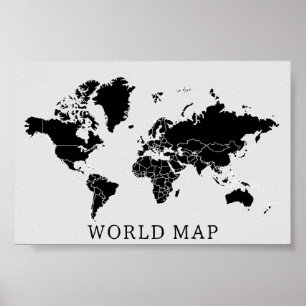 Poster Mapa Mundial