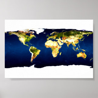 Poster Mapa Mundial
