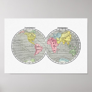 Poster Mapa Mundial