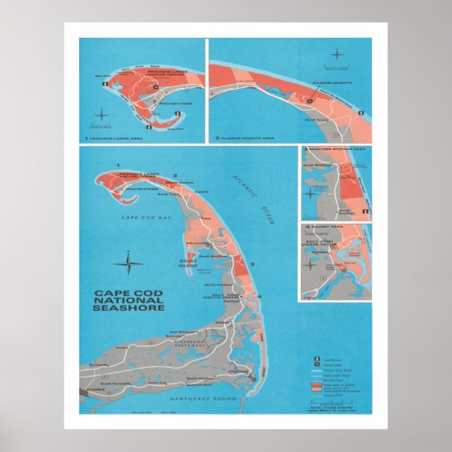 Poster Mapa Nacional das Terras do Cabo (1968) (Frente)