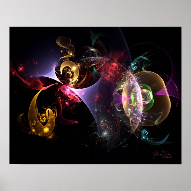 Poster Mapa universal (20x16) (Frente)