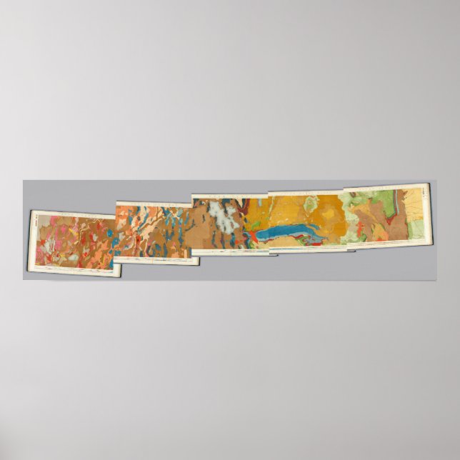 Poster Mapas Geológicos Compostos IV, 40ª Pesquisa Parale (Frente)