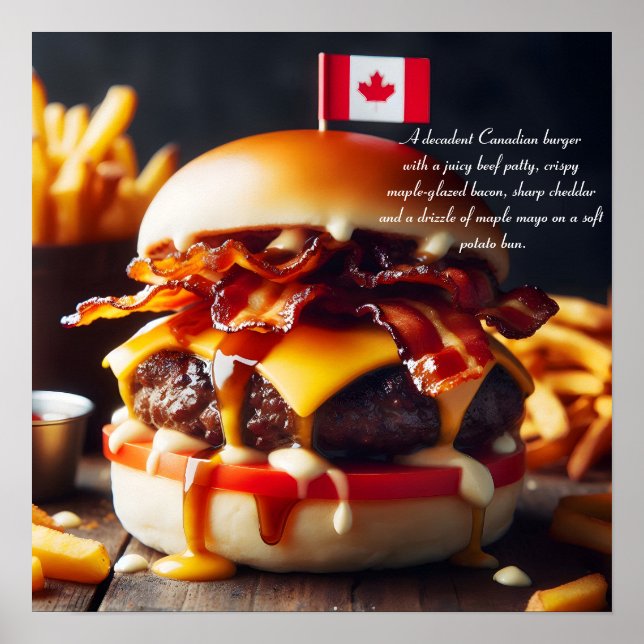 Poster Maple Leaf Munchies: Canadense Classic (Frente)