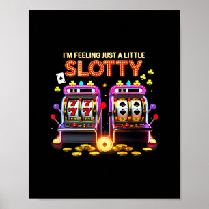 Poster Máquina Caça-Níqueis Sortuda Cassino Las Vegas Ama