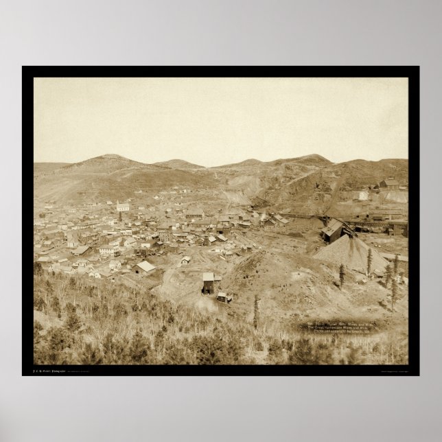 Poster Máquina de Chumbo e Mill SD 1889 (Frente)