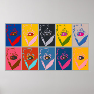 Póster Máquina de Lavar POP