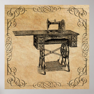 POSTER MÁQUINA DE ORDEM DE CORREIO POR SEARS 1907