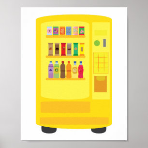 Poster Máquina de Venda