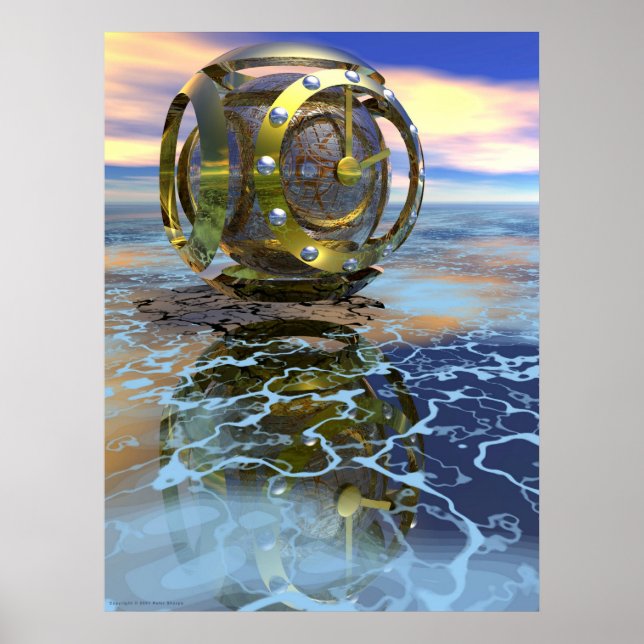 Póster Máquina do Tempo (Frente)