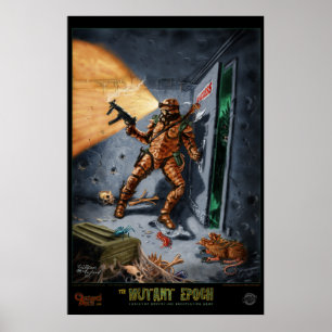 Póster Máquina escavadora recuar:: A época do mutante