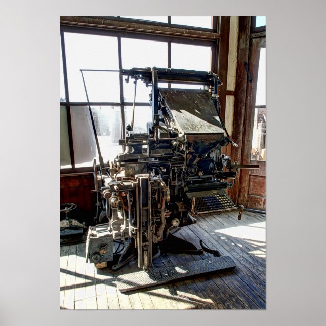 PÓSTER MÁQUINA INTERTIPADA DE DIGITALIZAÇÃO DE JORNAIS (Frente)