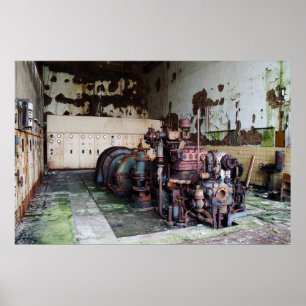 Póster Máquina Rotting