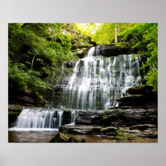 Póster Máquinas com Gun Waterfall