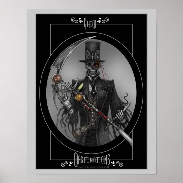 Poster Máquinas de Grim (Frente)