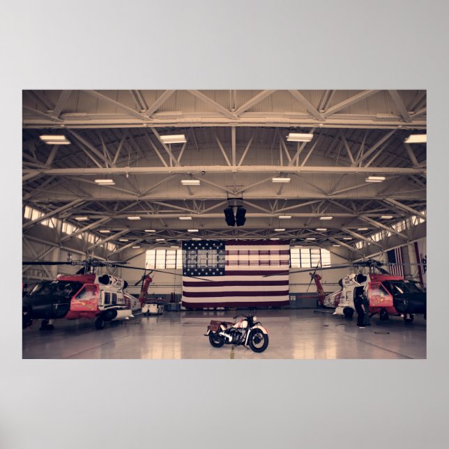 Póster Máquinas de Guarda Costeira Um (Frente)