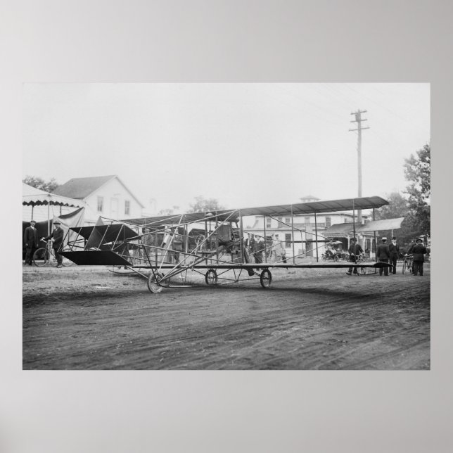 Póster Máquinas Voadoras Curtiss-Herring, início dos anos (Frente)