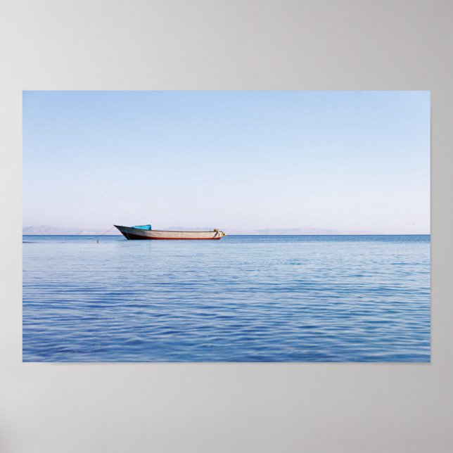 Póster Mar calmo (Frente)