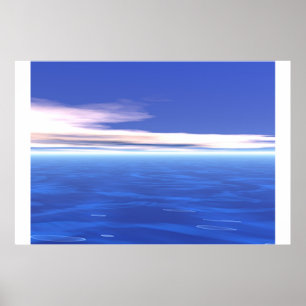 Póster Mar calmo