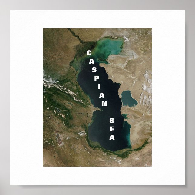 Poster Mar Cáspio (Frente)