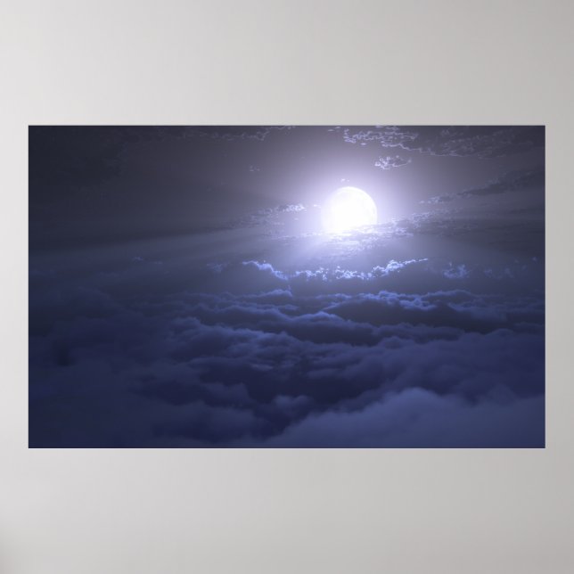 Poster Mar de Feixe-Lua (Frente)