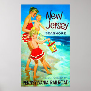 Poster Mar de Nova Jersey