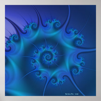 Poster Mar de Olhos Azuis