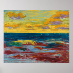 Poster Mar do Alsen Emil Nolde