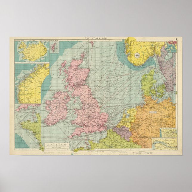 Póster Mar do Norte (Frente)