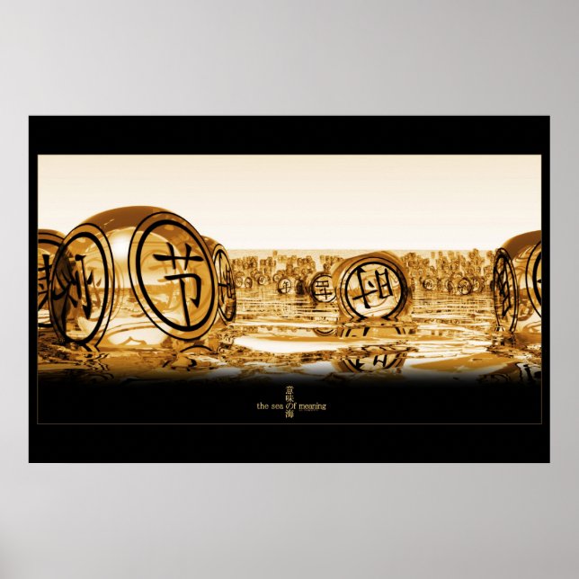 Póster Mar do Significado (Frente)