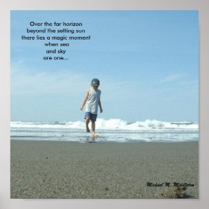 Póster Mar e céu